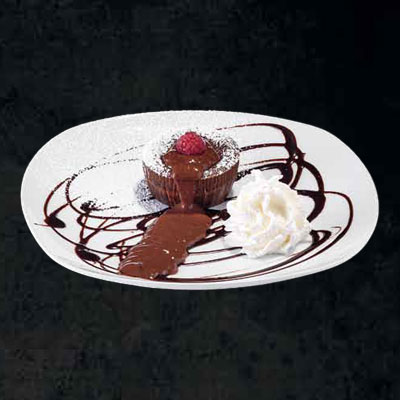 Dessert cuore caldo