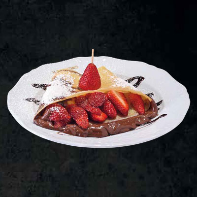 Crêpes fragole e nutella